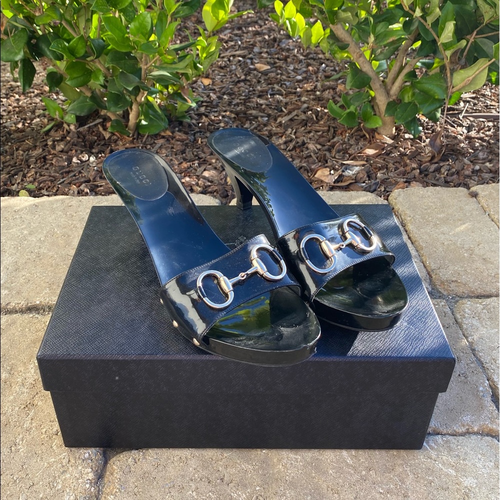 Classic Black Gucci Slip Ons! - Picture 3 of 5